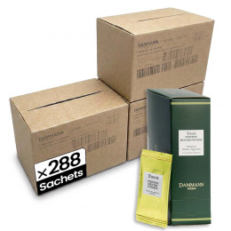 Infusion Dammann Frères Tisane Verveine Menthe Poivrée - 12 boites - 288 sachets enveloppés