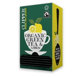 Thé Vert Bio Clipper Citron - 6 cartons - 150 sachets