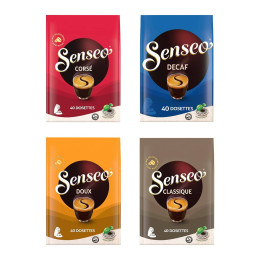 Dosette Senseo Pack Indispensable - 4 paquets - 160 dosettes