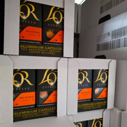 Capsule Nespresso Compatible Café L'Or Espresso Delizioso - 20 boîtes - 200 capsules