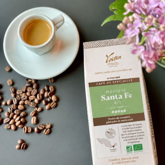 Café de Spécialité en Grains Bio Café Voisin Mexique Santa Fe - 5 paquets - 5 Kg
