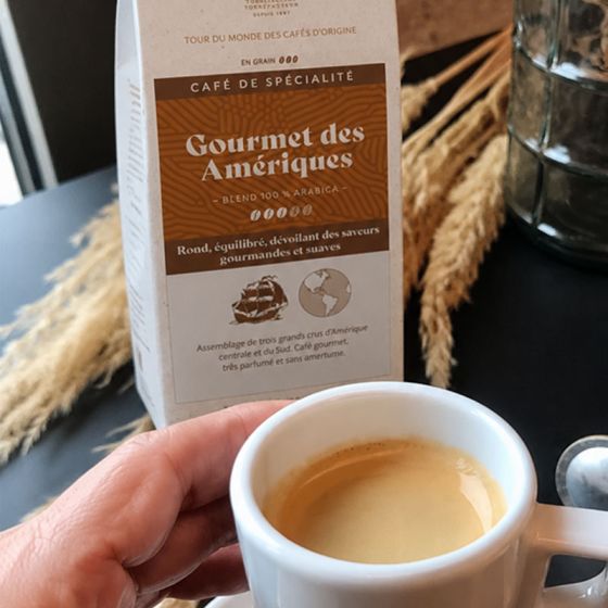 Café de Spécialité en Grains Café Voisin Gourmet des Amériques - 10 paquets - 10 Kg
