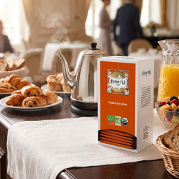 Thé Noir English Breakfast Bio Kusmi Tea - 25 sachets enveloppés