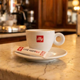 Sucre Blanc illy - Boîte Distributrice - 800 bûchettes