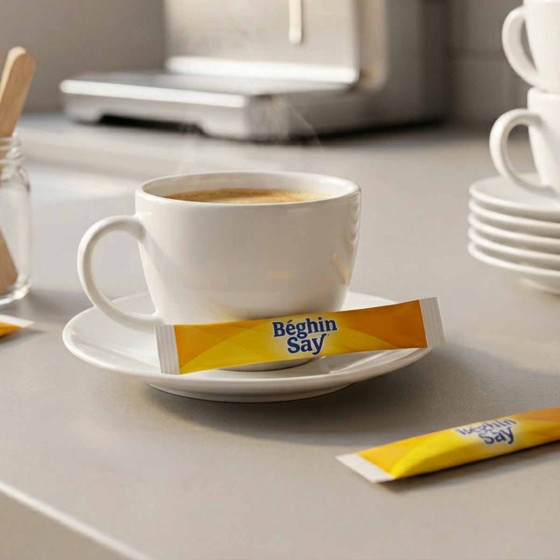 Sucre Blanc Béghin-Say - Boîte Distributrice - 300 bûchettes