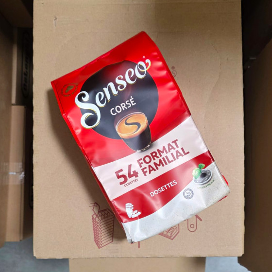 Dosette Senseo Café Corsé - 54 dosettes compostables