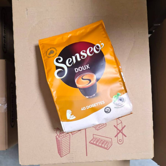 Dosette Senseo Café Doux - 40 dosettes compostables