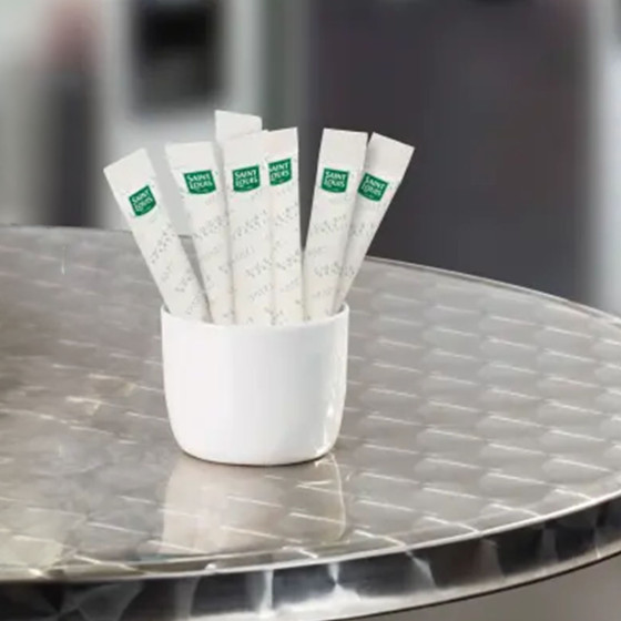 Sucre Blanc Saint Louis - Boîte distributrice 500 bûchettes