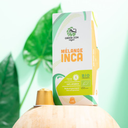 Capsule Nespresso Compatible Green Lion Coffee Mélange Inca - 10 capsules