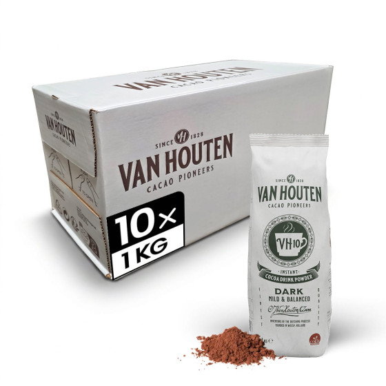 Chocolat Chaud Van Houten VH10 Cacao 13% - 10 paquets - 10 Kg