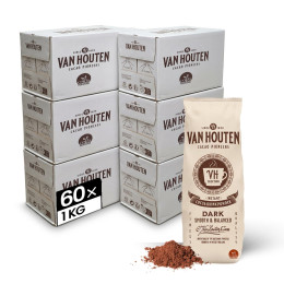 Chocolat Chaud Van Houten VH Selection Cacao 16% - 60 paquets - 60 Kg