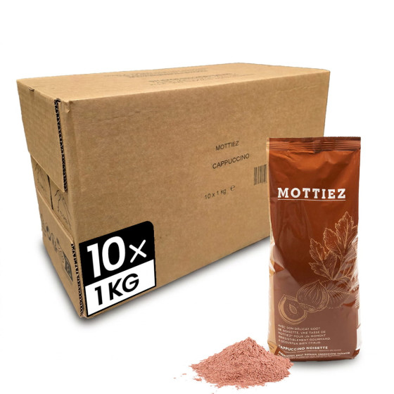 Cappuccino Vending Noisette Mottiez - 10 paquets - 10 Kg