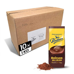 Chocolat Chaud Poulain Professionnel - 10 paquets - 10 Kg