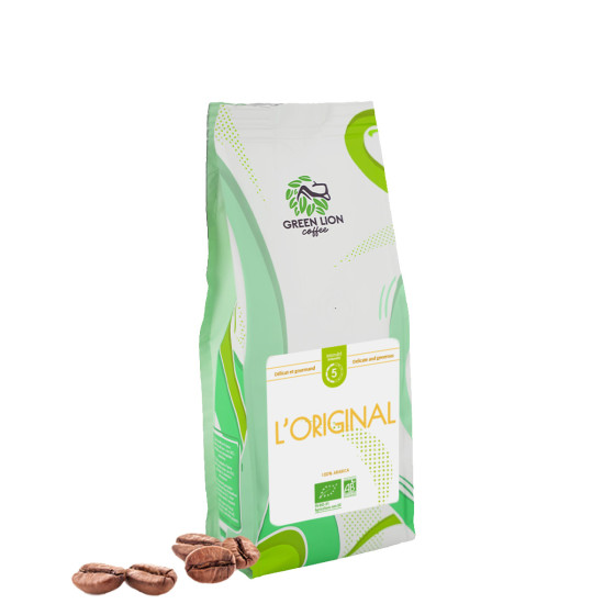 Café en grains Bio Green Lion Coffee L'Original - 250 gr