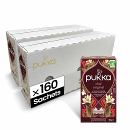 Thé Noir Bio Pukka Chaï Original - 8 boites - 160 sachets