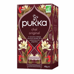 Thé Noir Bio Pukka Chaï Original - 8 boites - 160 sachets