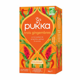 Infusion Bio Pukka Trois Gingembre - 20 sachets