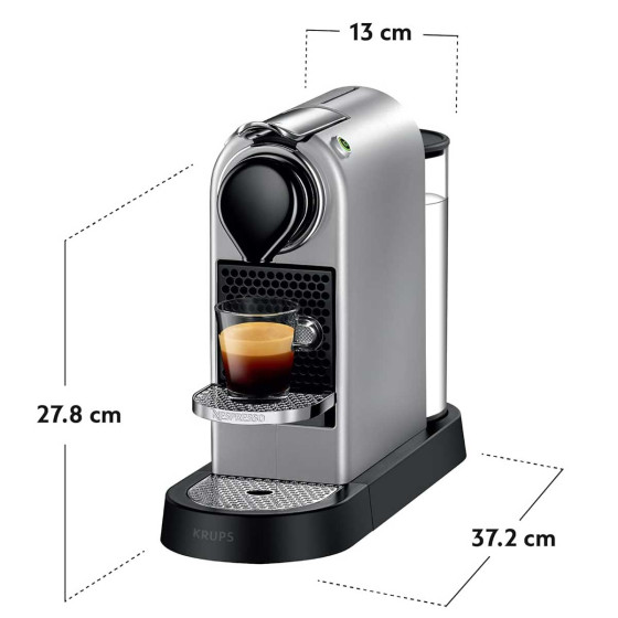 Machine Nespresso Krups CitiZ Silver YY4118FD