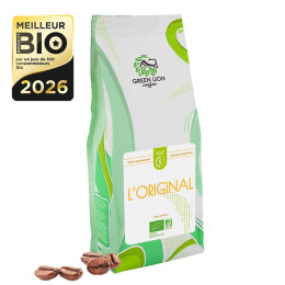 Café en grains Bio Green Lion Coffee L'Original - 1 Kg