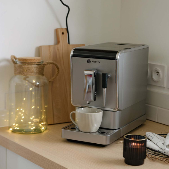 Kottea Expresso Broyeur Espressima Silver Buse Vapeur CK307S.BV