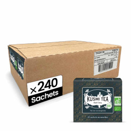 Thé Noir Bio Kusmi Tea Earl Grey - 12 boîtes - 240 sachets