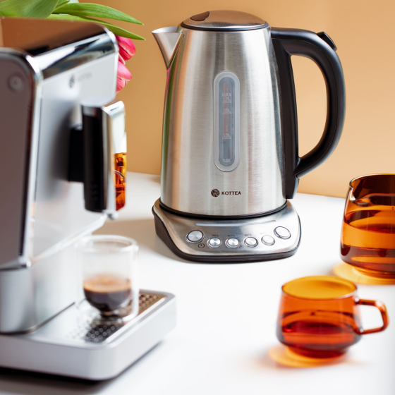 Bouilloire Kottea KT102 Température Réglable 1.7L Inox
