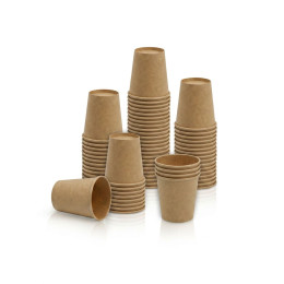 Gobelet café en Kraft 12 cl - 100 gobelets