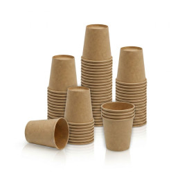 Gobelet à café en Kraft 18 cl - 100 gobelets