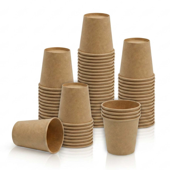 Gobelet café en Kraft 24 cl - 100 gobelets