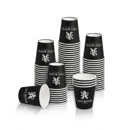 Gobelet carton 15 cl - Café Royal - 50 gobelets