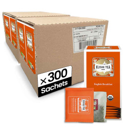 Thé Noir English Breakfast Bio Kusmi Tea - 12 boites - 300 sachets enveloppés