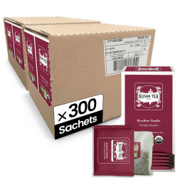 Rooibos Vanille Bio Kusmi Tea - 12 boites - 300 sachets enveloppés