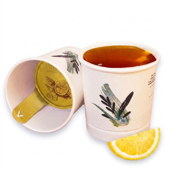 Gobelet Pré-dosé Thé Citron Sucré - 15 boissons