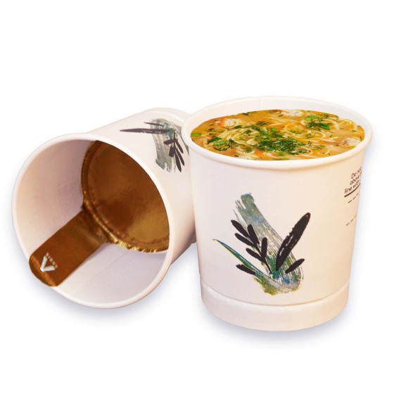 Gobelet Pré-dosé Potage goût Poulet et Pates - 15 boissons