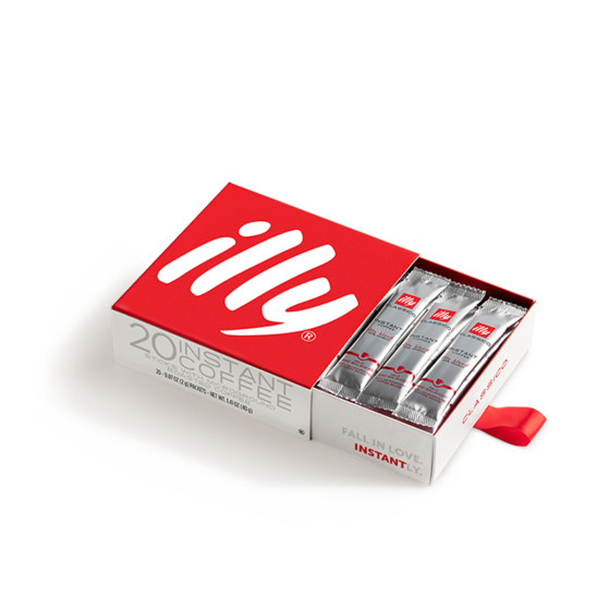 Café soluble Illy Classico - 20 sticks