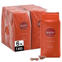 Café en Grains Café de Paris L'intense - 6 paquets - 6 Kg