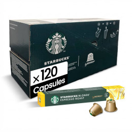 Capsule Starbucks ® by Nespresso ® Blonde Espresso Roast - 12 tubes - 120 capsules