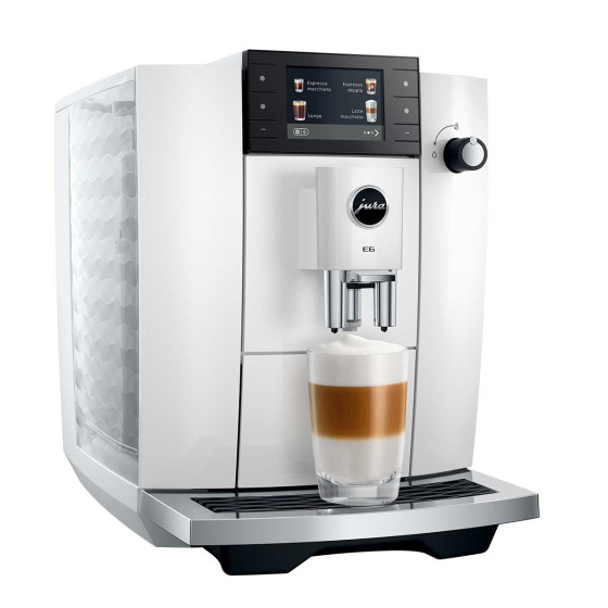 Jura E6 Piano White (ED)