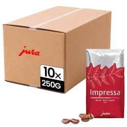 Café en Grains Jura Impressa - 10 paquets - 2,5 Kg