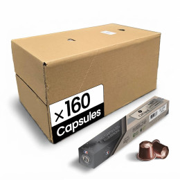 Capsule Nespresso Compatible Café Orbica Moka - 16 tubes - 160 capsules