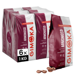 Café en Grains Gimoka Armonioso - 6 paquets - 6 Kg