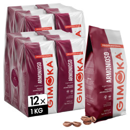 Café en Grains Gimoka Armonioso - 12 paquets - 12 Kg