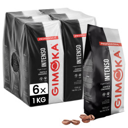 Café en Grains Gimoka Intenso - 6 paquets - 6 Kg