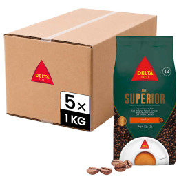 Café en Grains Delta Cafés Lote Superior - 5 paquets - 5 Kg