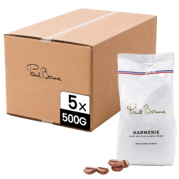 Café en Grains Décaféiné Paul Bocuse Harmonie - 5 paquets - 2,5 Kg