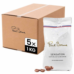 Café en Grains Paul Bocuse Sensation - 5 paquets - 5 Kg