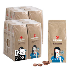 Café en Grains Covim Bio Honduras 100% Arabica - 12 paquets - 6 Kg