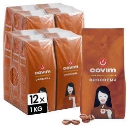 Café en Grains Covim Orocrema - 12 paquets - 12 Kg