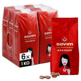 Café en Grains Covim Granbar - 6 paquets - 6 Kg