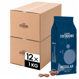 Café en Grains Costadoro Regular - 12 paquets - 12 Kg
